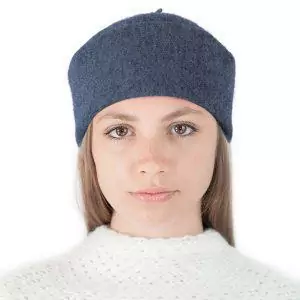 Tipcap denim-meliert
