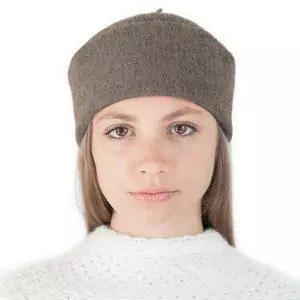 Tipcap taupe-meliert